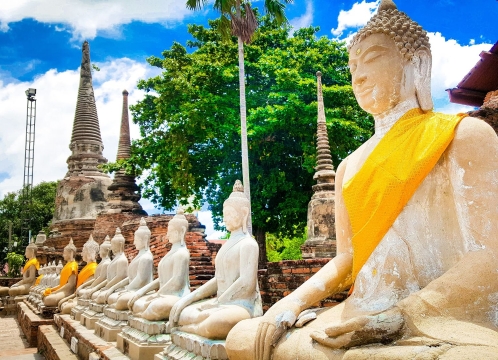 世界遺産アユタヤ観光_ワットヤイチャイモンコン